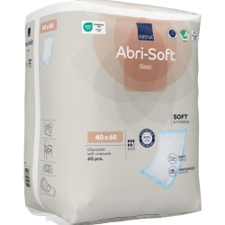 Underlag, ABENA Abri-Soft Basic, 60x40cm