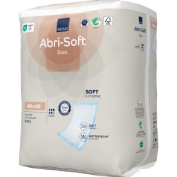 Underlag, ABENA Abri-Soft Basic, 60x40cm