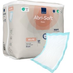 Underlag, ABENA Abri-Soft Basic, 60x90cm