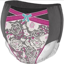 Brneble, bukseble, DryNites Pyjama Pants, 8-13 r, med print, pige, 30-48 kg 16 stk