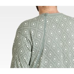 Pyjamas m. ryglukning model 4719-604